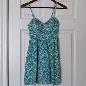 Jessica Simpson Floral Bustier Sundress XS